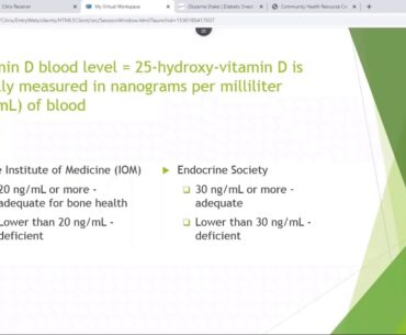 CHRC- Let's Talk About Vitamin D with a Registered Dietitian