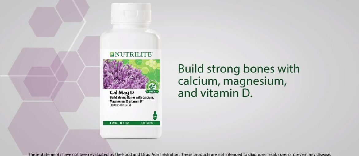 Nutrilite Cal Mag D: Calcium Supplement for Bone Health | Amway