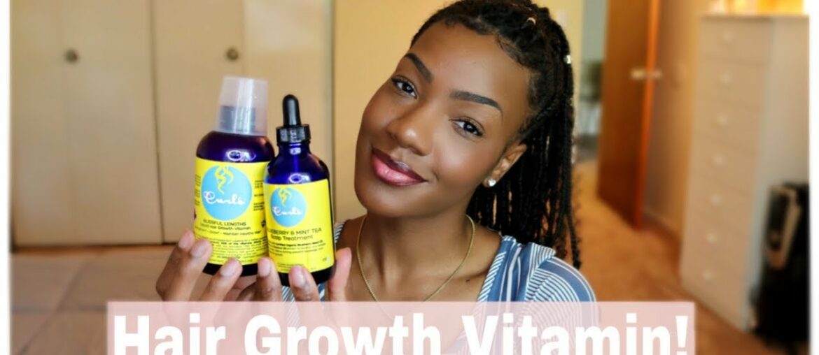 Curls Blissful Length Liquid Vitamin 1 Month Review | Did It Work? | The Tyree Foster