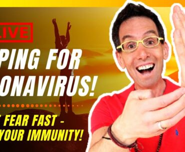 EMERGENCY CORONAVIRUS EFT Tapping Live Event - Reduce Fear, Worry, Anxiety FAST!!!