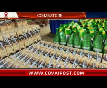 Coimbatore city police given immunity kits , juice and nutritious food to fight Covid19