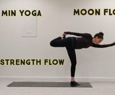 25 Minute Yoga | Moon Strength Flow