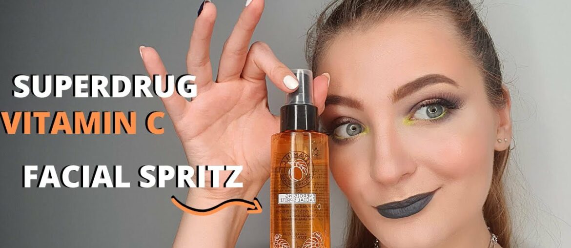 SUPERDRUG VITAMIN C ENERGISING FACIAL SPRITZ: IS IT WORTH IT? (2020) | julypiesqueen