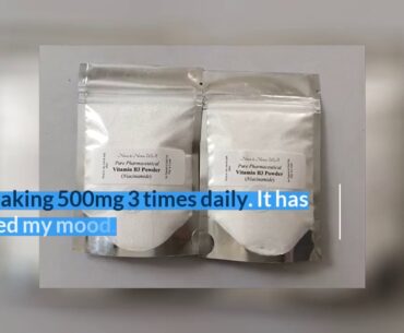 [REVIEW] BulkSupplements Vitamin B3 (Niacinamide) Powder (100 Grams)