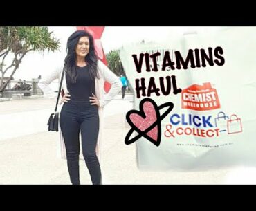 What Vitamins I Take | Chemist Wearhouse Haul | Australian Drugstore!