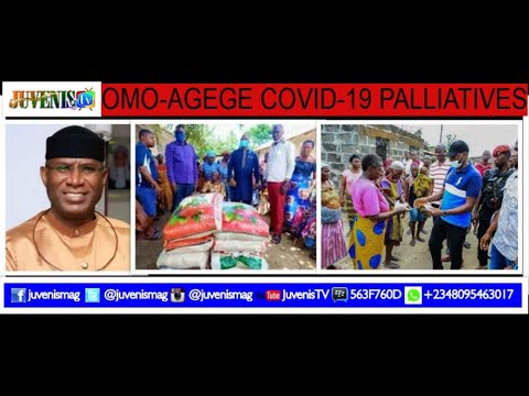 OMO-AGEGE COVID-19 PALLIATIVES: Jubilation, Prayers as Constituents Get Cash & Bags of Rice
