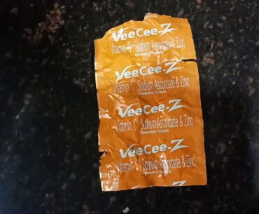 VeeCee -Z tablet review (vitamin c and zinc)