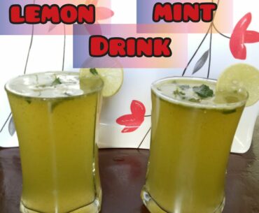 Nimbu pudina masala paani || lemon mint shikanjjvi || Immunity booster || Full of vitamin C drink