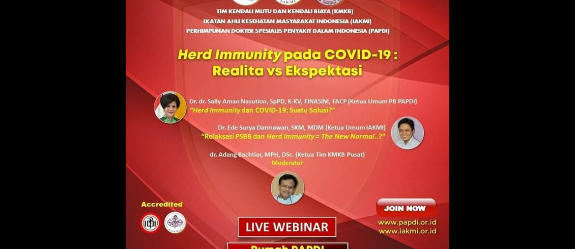 Herd Immunity pada COVID 19   Realita vs Ekspektasi