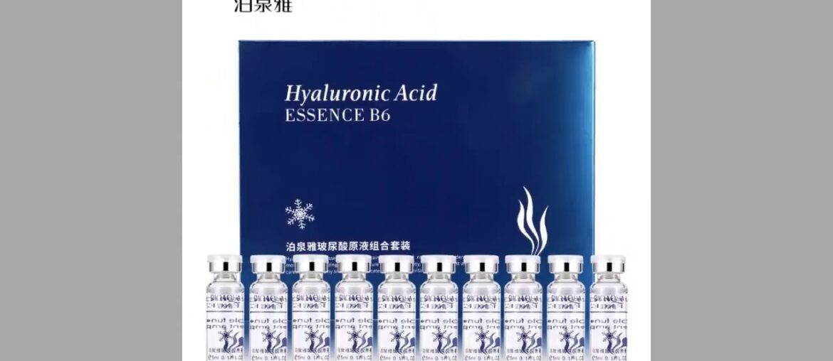 Bioaqua 10pcslot Vitamin Hyaluronic Acid Serum Moisturizer Facial Skin