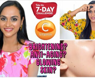 I Used VITAMIN C Serum for 7 days and this HAPPENED | Shocking Results |Vitamin C Challenge in Tamil