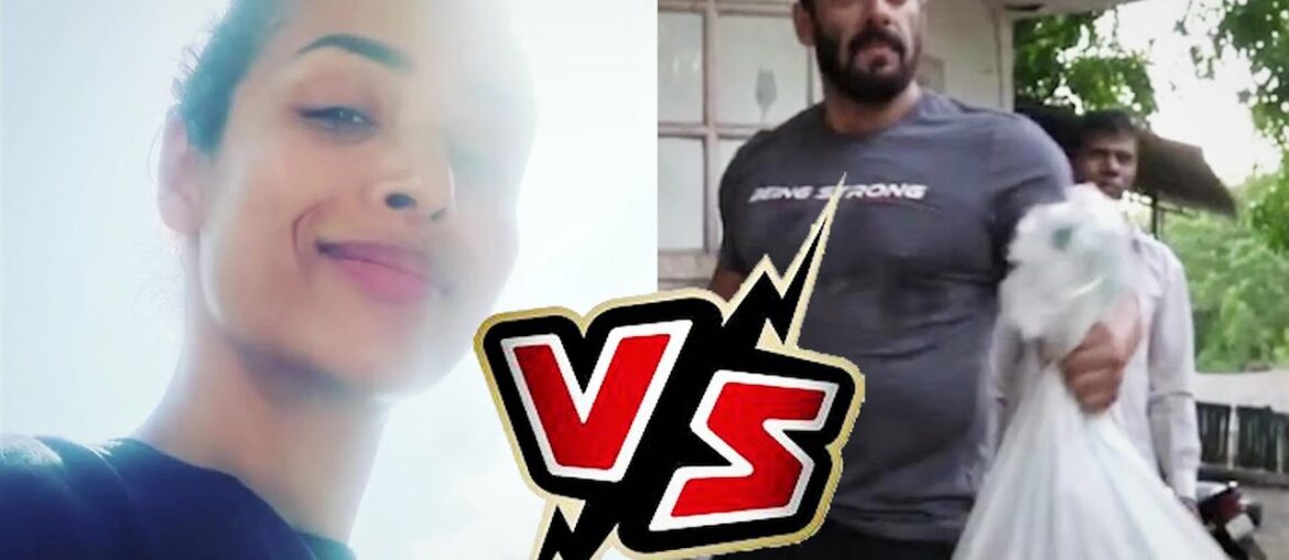 MALAIKA ARORA Lockdown Routine Includes Standing Under Sun For Vitamin D VS SALMAN KHAN Routine.