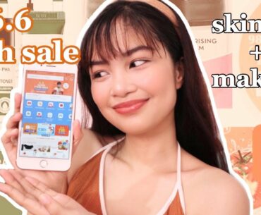 SHOPEE ~skincare & makeup~ HAUL (6 pesos?!?!)