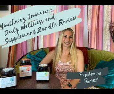 Youtheory Immune+ Daily Wellness and Supplement Bundle (Tumeric,  Ashwagandha) Supplement Review