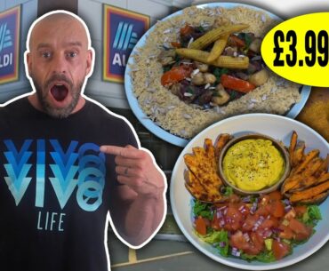 Aldi Cheap Vegan Food For One Day + Nutrients Breakdown