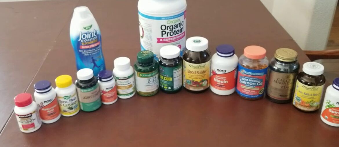 Vitamins and supplements I take for my knee after torn ACL and meniscus