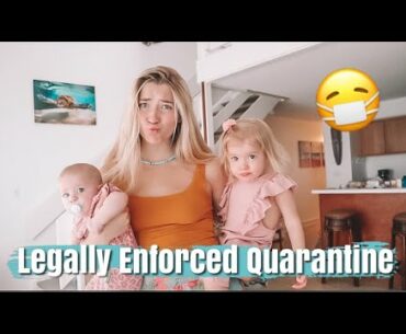 14 DAY COMPLETE QUARANTINE // teen mom day in the life