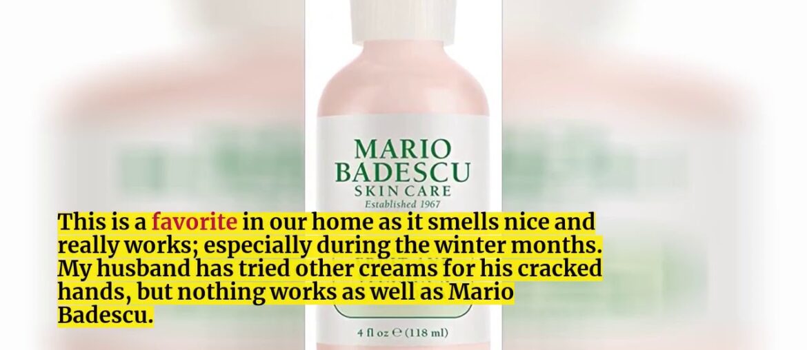 Mario Badescu Special Hand Cream with Vitamin E