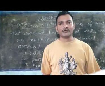 Nutrition topic 4 | malnutrition and Vitamins | class 10 biology by chandu sir