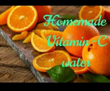 Homemade Vitamin C water for glowing skin | Shojas showcase