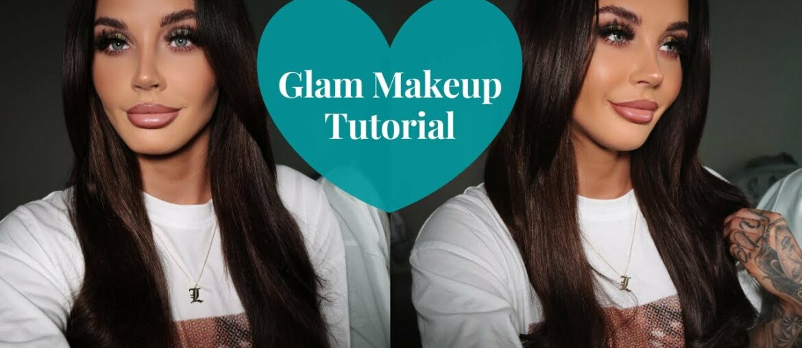 Glam Makeup Tutorial With Fluffy Soap Brows