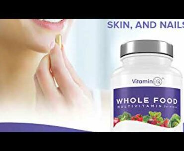 VitaminIQ Multivitamin for Women, Whole Food Vitamin, Antioxidant Rich Supplement for Essential