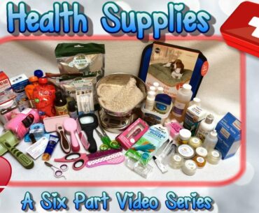 Guinea Pig Health Kit Supplies: Part 1 of 6: Tools and Vitamins