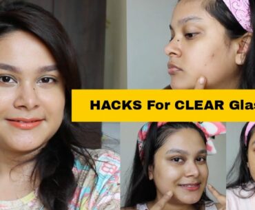 BEAUTY Hacks for CLEAR GLASS Skin #OILY SKIN #COMBINATION #DRY #SENSITIVE #ACNEPRONE SKIN #SKINCARE