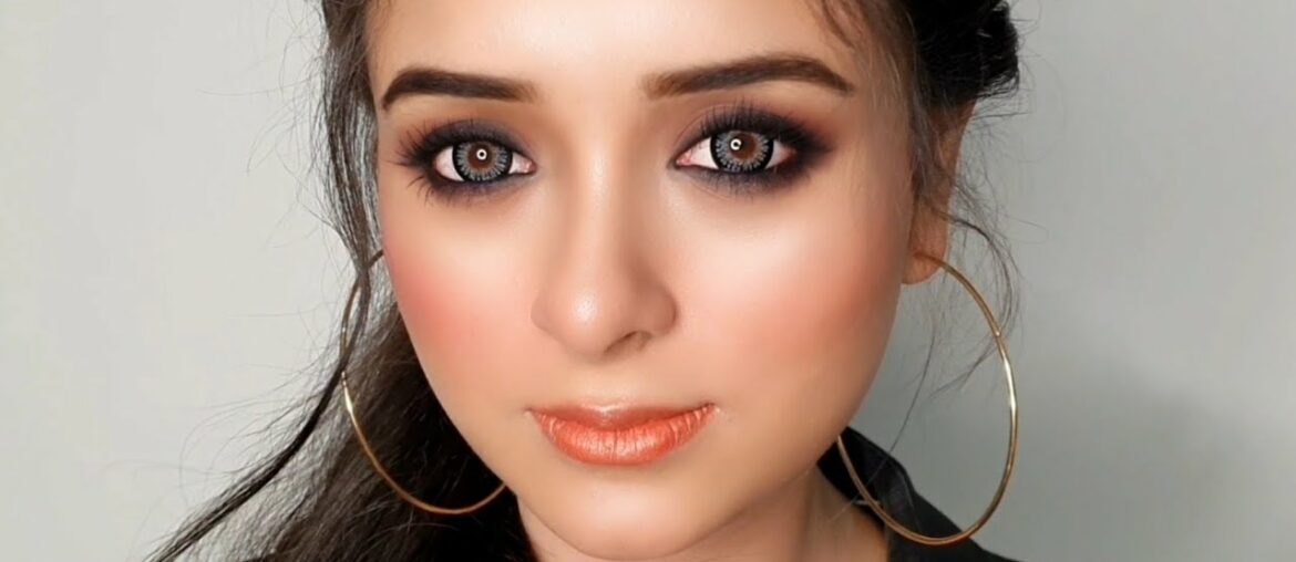 Smudge Proof "KAJAL" Look for School/College Going Girls, Easy Makeup With Affordable Products