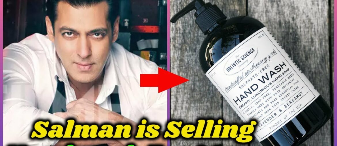 Salman Khan is Selling Expensive Hand Sanitizer For Money in Lockdown