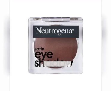 Best Reviewed! Neutrogena Satin Eye Shadow with Antioxidant Vitamin E, Easy-to-Apply Eye Makeup...