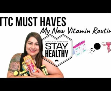 PRECONCEPTION PLANNING|| TTC VITAMIN ROUTINE|| TTC AGAIN AFTER BREAK