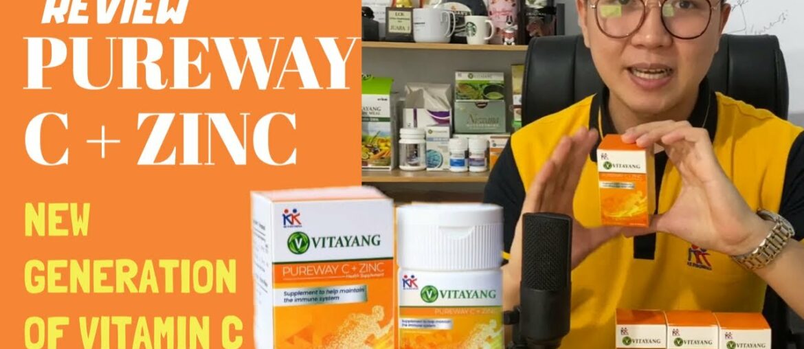 REVIEW GENERASI TERBARU VITAMIN C | PUREWAY C + ZINC