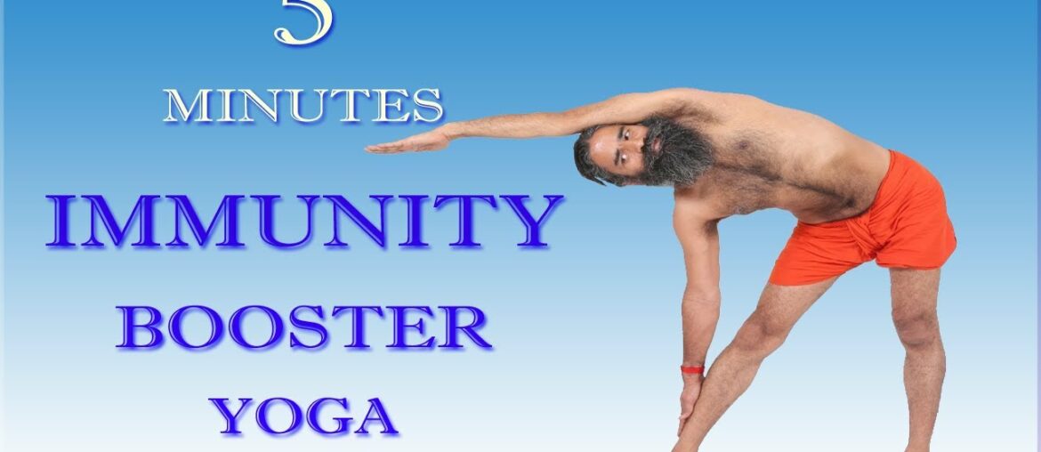 5 minutes immunity booster yoga swami ramdev || Fightback COVID-19