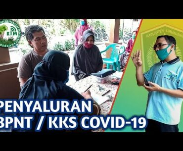 PENYALURAN BPNT / KKS COVID-19 DESA BARAT