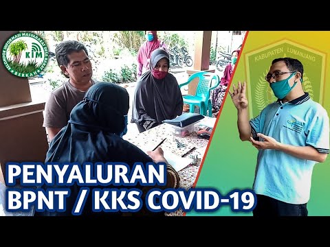 PENYALURAN BPNT / KKS COVID-19 DESA BARAT