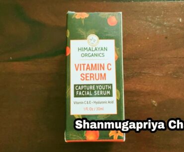 Himalayan organics Youth facial Serum/Night Serum for face/Vitamin C & E