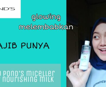 Riview Pond's Vitamin Miceller Water || 100% menghapus makeup Waterproof