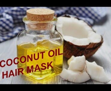 HOME MADE FASTER HAIR GROWTH OIL MASK | COCONUT OIL | CASTOR OIL | VITAMIN E