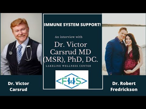 Immune System Support! w/ Dr  Victor Carsrud MD (MSR), Phd, DC. Vitamin C, Vitamin D, Zinc and more!