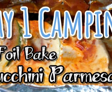 Foil Bake Zucchini Parmesan