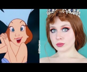 Aquata Ariel's Sister The Little Mermaid Disney Makeup Tutorial Cosplay 2020 | Lillee Jean