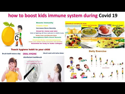 how to boost kids immune system during Covid -19 , foods to increase immunity in child naturally.