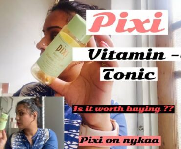 Pixi Beauty Vitamin C Tonic I Honest Review I Does it Worked on Acne scars I Hindi