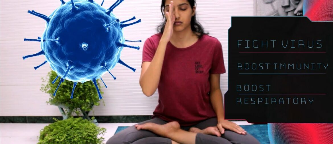 Fight Covid-19 with these Yogic Pranayam techniques. Boost your respiratory and immunity system.