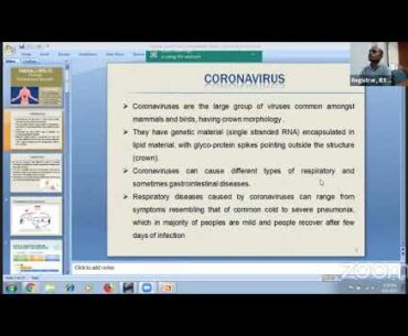 Live webinar on Fight against COVID-19 by developing immunity through Nutraceuticals.