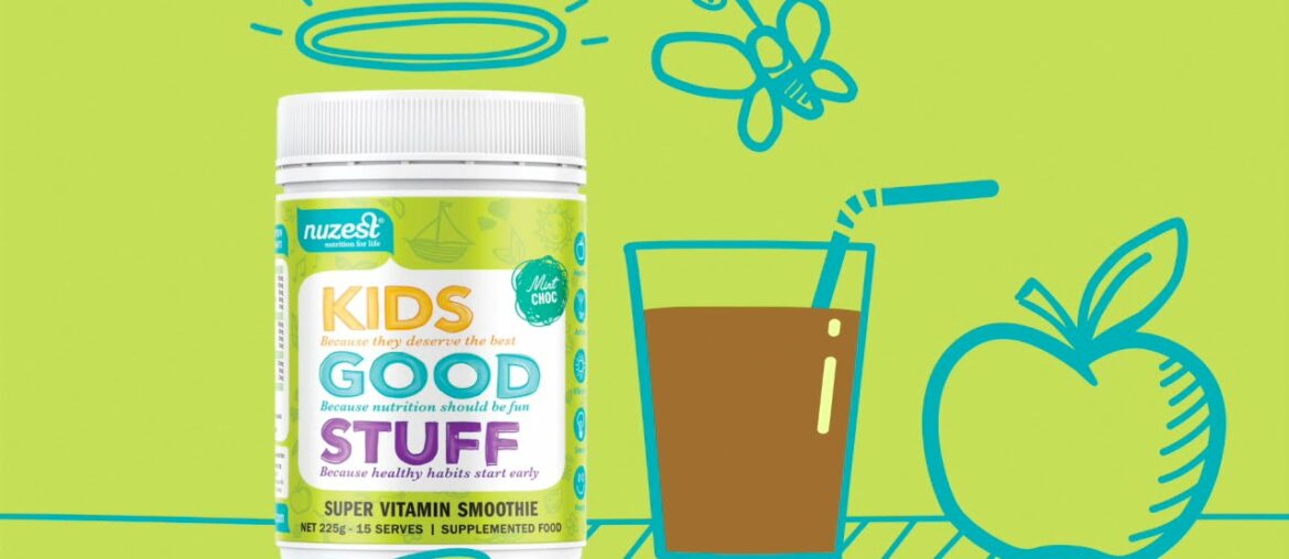 How to use Kids Good Stuff - vitamin and mineral smoothie | Nuzest