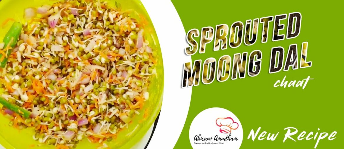 Boost your immunity! Sprouted Moong Dal chaat! Try and Be fresh!