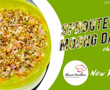 Boost your immunity! Sprouted Moong Dal chaat! Try and Be fresh!