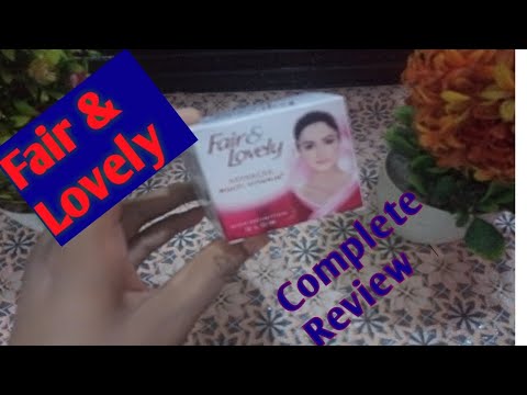 Fair & Lovely Advance Multi Vitamin cream Complete Review by Sana'show